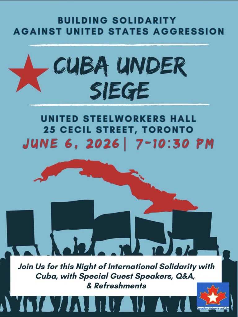 Building Solidarity Against United States Aggression – Cuba Under Siege