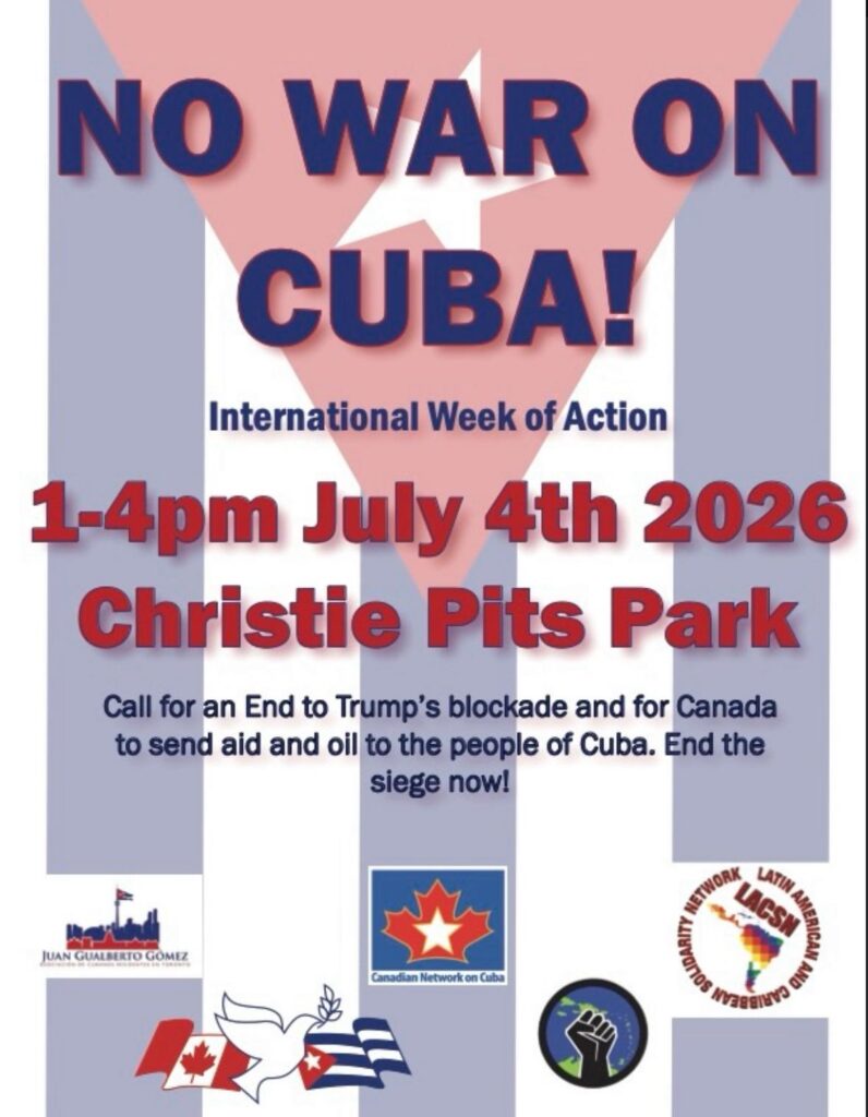 No War On Cuba