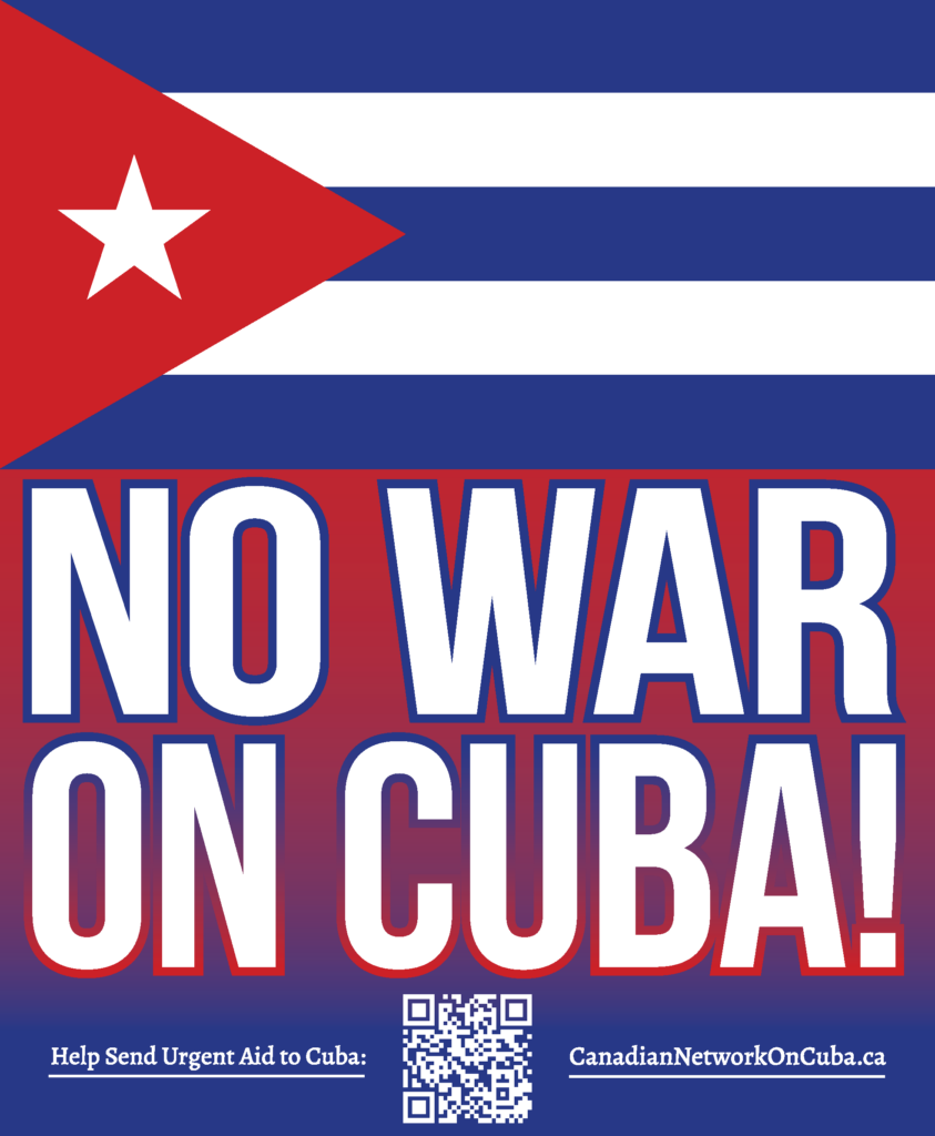 No War On Cuba!